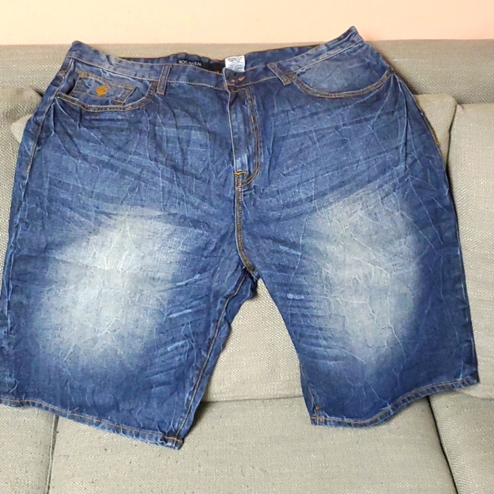Blue jeans shorts
